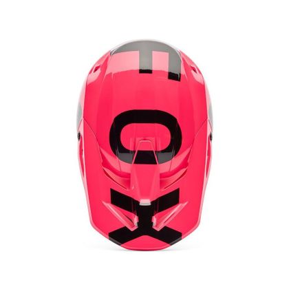 Casque cross Fox V1 - SHIELD - ENFANT - Noir / Rose
