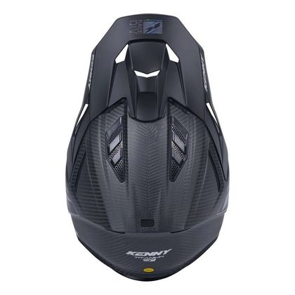 Kenny TITANIUM KOOLSTOF 2026 Crosshelm - Carbon / Grijs