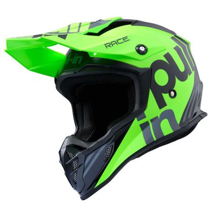 Casque cross Pull-in RACE CHARCOAL 2020 Ref : PUL0292 