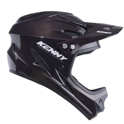 Kenny DOWN HILL - SOLID Fullface MTB-Helm - Zwart