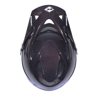 Kenny DOWN HILL - SOLID Fullface MTB-Helm - Zwart