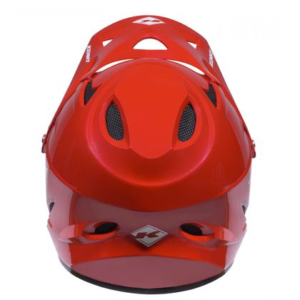 Kenny DOWN HILL - SOLID Full Face MTB Helmet - Black / Red