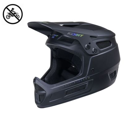Kenny ELITE - SOLID Fullface MTB-Helm - Zwart Ref: KE3247 