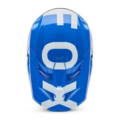 Casque cross Fox V1 - SHIELD - ENFANT - Bleu