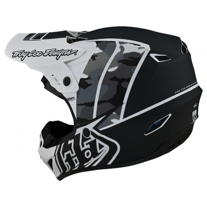 Casque cross TroyLee design GP NOVA 2023 - Noir / Blanc