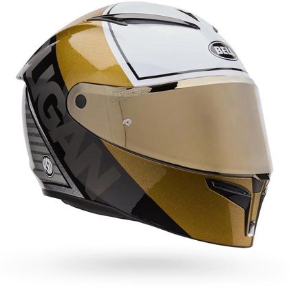 Casque intégral Bell LITHIUM MIPS PLUS - RSD OBIS - Blanc / Jaune Ref : EL0856 