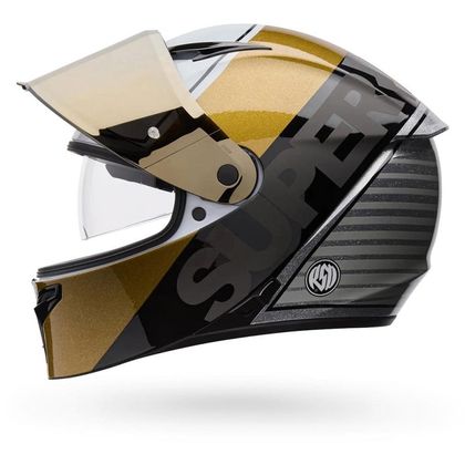 Casque intégral Bell LITHIUM MIPS PLUS - RSD OBIS - Blanc / Jaune