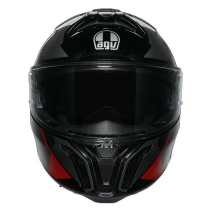 AGV TOURMODULAR - PERCEPTION Helm - Zwart / Rood