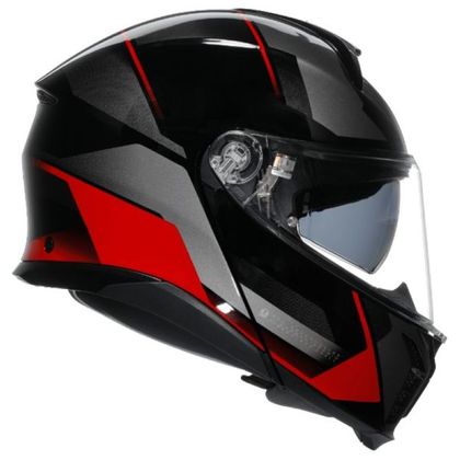AGV TOURMODULAR - PERCEPTION Helm - Zwart / Rood