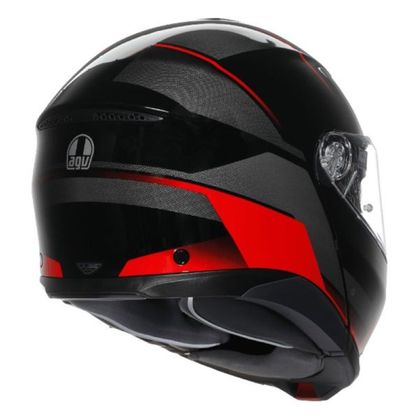 AGV TOURMODULAR - PERCEPTION Helm - Zwart / Rood