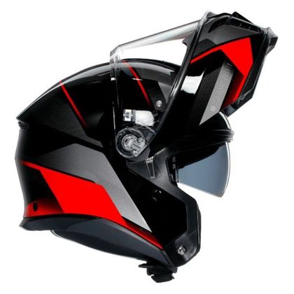 AGV TOURMODULAR - PERCEPTION Helm - Zwart / Rood