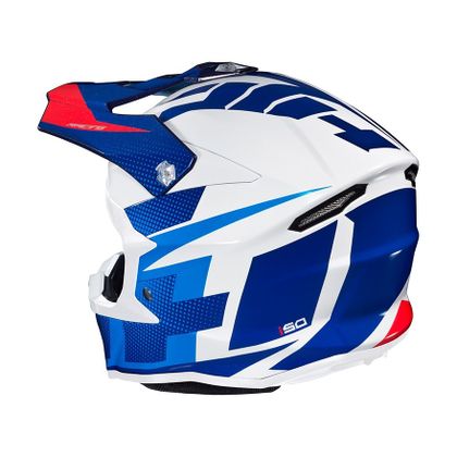 Casco de motocross Hjc I50 - ARGOS - BLUE WHITE RED 2020