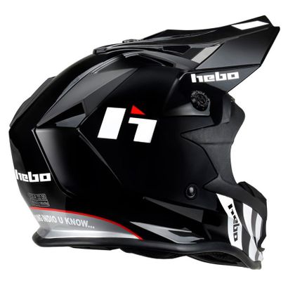 Hebo MX P13 JUNIOR Cross helmet - Black