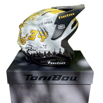 Casque trial Hebo ZONE 4 PRO - EDITION LIMITEE TONI BOU 34 2024