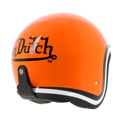 Helstons VON DUTCH LONG WAY Helm - Oranje / Wit