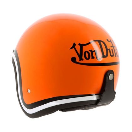 Helstons VON DUTCH LONG WAY Helm - Oranje / Wit