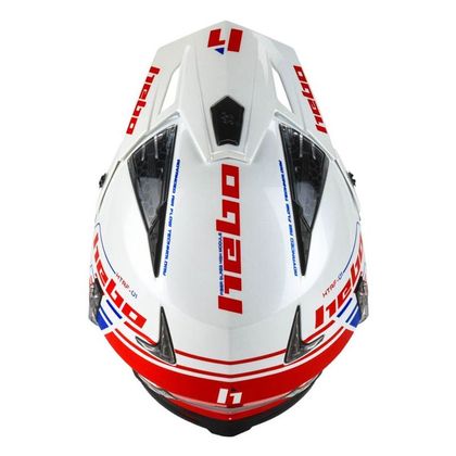Casque trial Hebo ZONE 4 CONTACT WHITE 2023