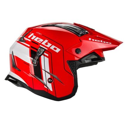Casque trial Hebo ZONE 4 CONTACT RED 2023 Ref : HBO0270 