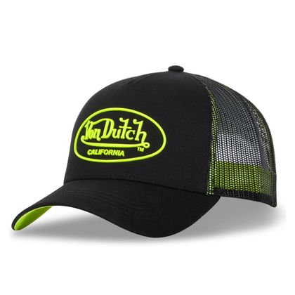 Von Dutch DOM Cap - Black / Yellow Ref : VDH0485 / VD/1/CB/DOM/Y-TU 