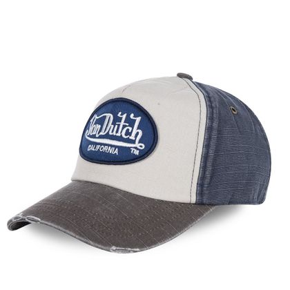 Casquette Von Dutch BASEBALL JACK - Beige / Marron