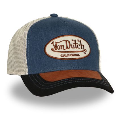 Von Dutch SHIELD Cap - Zwart / Blauw