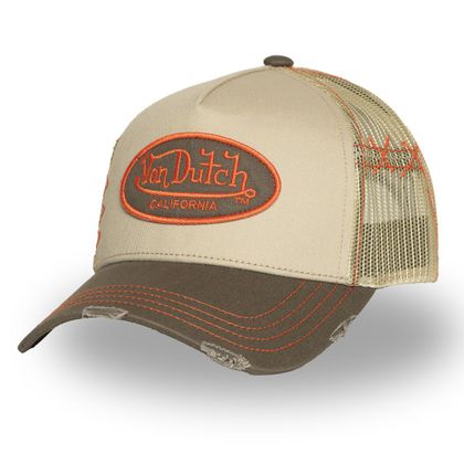 Von Dutch USED Cap - Beige Ref : VDH0333 / VD/1/CT/USED/06-TU 