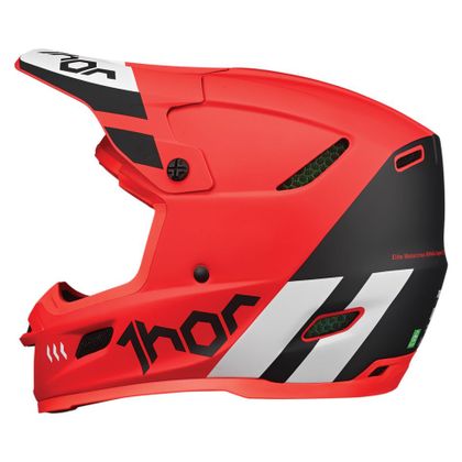 Thor REFLEX ECE CUBE RED BLACK 2023 Cross-Helm