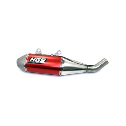 HGS STEEL Silencer - Black / Red