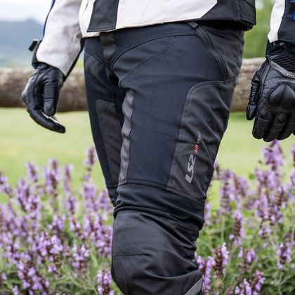 Pantalon Moto LS2 COMO AIR LADY - Noir / Gris