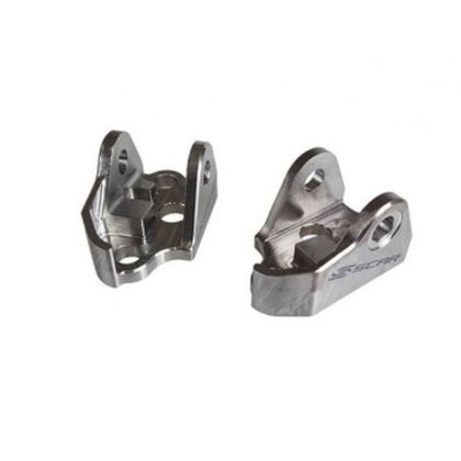 Repose-pieds Scar Chapes Titane - Gris Ref : SCR0660 / STFMB153 