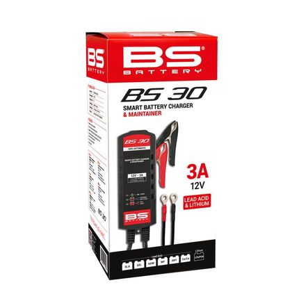 Caricabatterie BS Battery BS30 (batteria ad acido/litio) universale