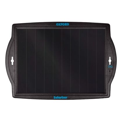 Cargador Oxford Solar SOLARISER para batería de 12&nbsp;v universal - Negro
