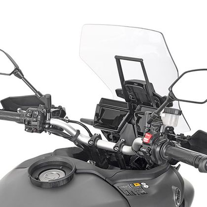 Chassis support GPS FB2130 GIVI à monter derrière la bulle, pour fixer les  S902A et support GPS pour Yamaha Tracer 700 2016 et + - Tech2Roo