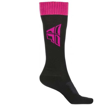Calcetines Fly MX THICK KID - BLACK PINK GREY