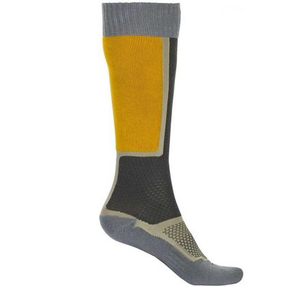 Calcetines Fly MX THIN KID - BLACK GREY MOUTARDE