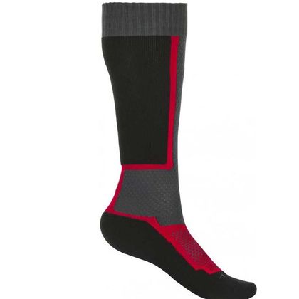 Chaussettes MX Fly MX THIN KID - BLACK GREY RED
