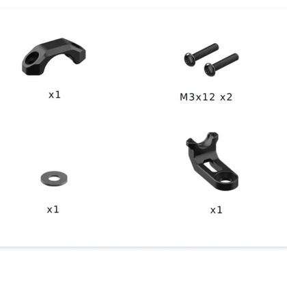 CHIGEE AIO-5/AIO-6 mirror mounting adapter M8/M10 Universal High-Tech accessories