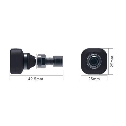 Capteurs surveillance pression des pneus CHIGEE Kit capteurs de pression des pneus internes Universel