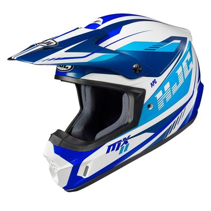 Casco de motocross Hjc CS MX II - DRIFT 2023 - Azul / Blanco