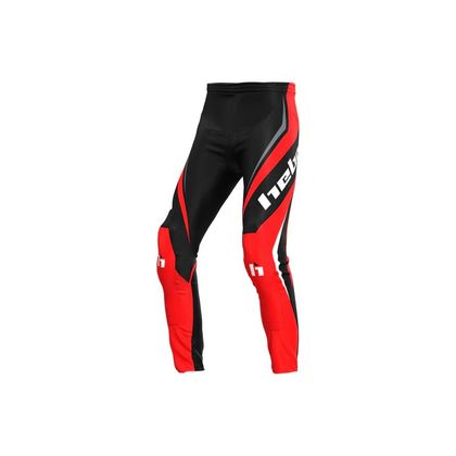 Pantalon trial Hebo PRO JUNIOR 2025 - Noir / Rouge Ref : HBO0504 