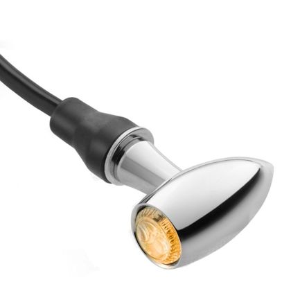 Rizoma Club L LED (turn signal and front position light) Universal Direction indicator - Grey