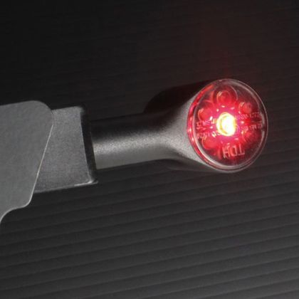 Indicatore di direzione Chaft DRUM LED multifunzione posteriore universale - Nero