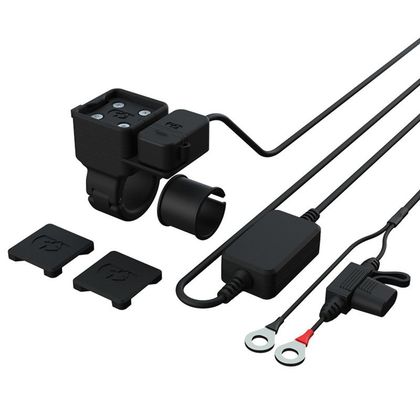 Oxford CLIQR USB Type C Handlebar mount Smartphone holder - Black Ref : OD0520 / OX869 