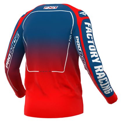 Camiseta de motocross FXR CLUTCH 24 2024 - Rojo