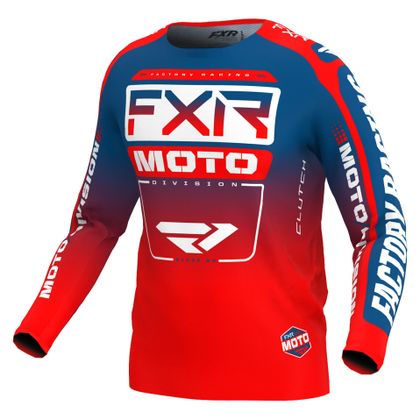 Camiseta de motocross FXR CLUTCH 24 2024 - Rojo Ref : FXR0431 