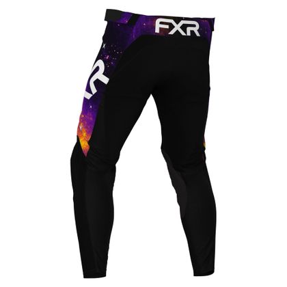 Pantalón de motocross FXR CLUTCH ASTRO 2021 - Negro / Violeta