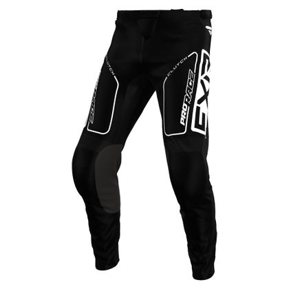 Pantalón de motocross FXR CLUTCH 24 2024 - Negro / Blanco Ref : FXR0514 