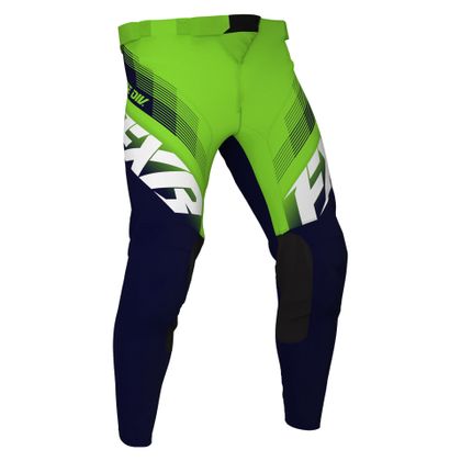 Pantalón de motocross FXR CLUTCH MIDNIGHT/LIME 2021 - Azul / Verde Ref : FXR0032 