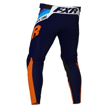 Pantalón de motocross FXR CLUTCH ORANGE/MIDNIGHT 2021 - Naranja / Azul