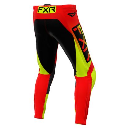 Pantalón de motocross FXR YOUTH CLUTCH 24 - Negro / Rojo
